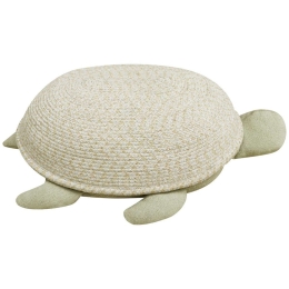 Καλάθι Mama Χελώνα LOR-BSK-TURMAMA 45x70cm Beige-Olive Lorena Canals Βαμβάκι-Πολυέστερ