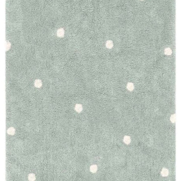 Χαλί Παιδικό LOR-C-MDOT-BSG Mini Dot Blue Sage 100X150 Lorena Canals 100X150cm