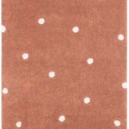 Χαλί Παιδικό LOR-C-MDOT-CHS Mini Dot Chestnut 100X150 Lorena Canals 100X150cm