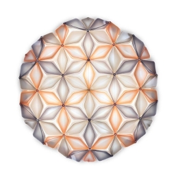 Φωτιστικό Οροφής - Τοίχου La Vie Large 71x74x21 Amber Slamp