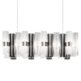 Φωτιστικό Οροφής - Ράγα La Lollo 93x28x28cm Led 7820lm 70W 2700K Silver-White Slamp