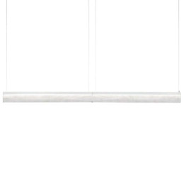 Φωτιστικό Οροφής - Ράγα Modula Double Crystal 192x5,5x10cm Led 7542lm 70W 3000K Light Grey Slamp