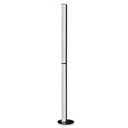 Φωτιστικό Δαπέδου Modula Linear Crystal 10x10x194cm Dim Led 7542lm 70W 3000K Black Slamp