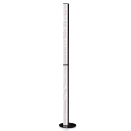 Φωτιστικό Δαπέδου Modula Linear Plisse 10x10x194cm Dim Led 7542lm 70W 3000K Black Slamp