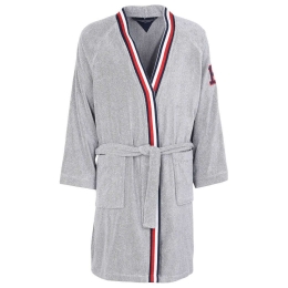 Μπουρνούζι Teddy Eponge Grey Tommy Hilfiger