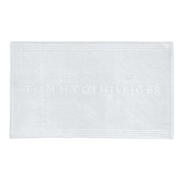 Ταπέτο Μπάνιου Legend White Tommy Hilfiger 50 X 80 50x80cm 100% Βαμβάκι