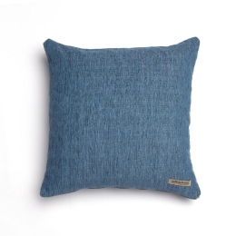 Μαξιλαροθήκη Διακοσμητική Four Seasons Classic Blue Jean Aslanis Home 45X45 Βαμβάκι-Chenille