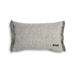 Μαξιλαροθήκη Διακοσμητική Four Seasons Trimming Grey Aslanis Home 30X50 Βαμβάκι-Chenille