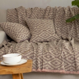Μαξιλαροθήκη Διακοσμητική Akritas Classic Apple-Beige Aslanis Home 45X45 Βαμβάκι-Chenille