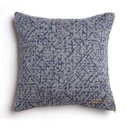 Μαξιλαροθήκη Διακοσμητική Athos Classic Blue-Grey Aslanis Home 45X45 Βαμβάκι-Chenille