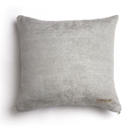 Μαξιλαροθήκη Διακοσμητική Kedros Classic Grey-Silver Aslanis Home 45X45 Βαμβάκι-Chenille