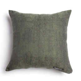 Μαξιλαροθήκη Διακοσμητική Kedros Classic Olive-Anthracite Aslanis Home 45X45 Βαμβάκι-Chenille