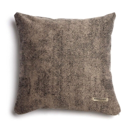 Μαξιλαροθήκη Διακοσμητική Kedros Classic Beige-Brown Aslanis Home 45X45 Βαμβάκι-Chenille