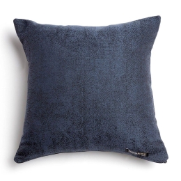 Μαξιλαροθήκη Διακοσμητική Kedros Classic Blue-Black Aslanis Home 45X45 Βαμβάκι-Chenille