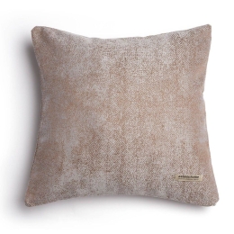 Μαξιλαροθήκη Διακοσμητική Kedros Classic Bronze Aslanis Home 45X45 Βαμβάκι-Chenille