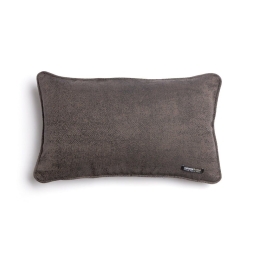 Μαξιλαροθήκη Διακοσμητική Kedros Brown-Choco Ραφή Γκανς Aslanis Home 30X50 Βαμβάκι-Chenille