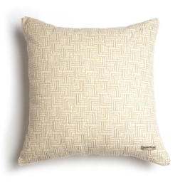 Μαξιλαροθήκη Διακοσμητική New Maze Classic Sand Aslanis Home 60Χ60 Βαμβάκι-Chenille