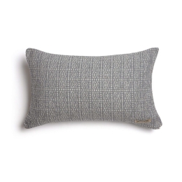 Μαξιλαροθήκη Διακοσμητική Onia Classic Grey-Silver Aslanis Home 30X50 Βαμβάκι-Chenille