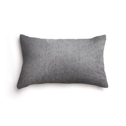Μαξιλαροθήκη Διακοσμητική Plain 4 Seasons Classic Dark Grey Aslanis Home 30X50 Βαμβάκι-Chenille