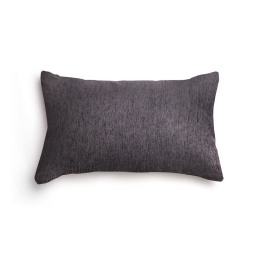 Μαξιλαροθήκη Διακοσμητική Plain 4 Seasons Classic Black Aslanis Home 30X50 Βαμβάκι-Chenille