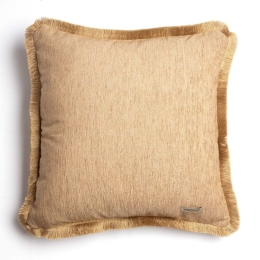 Μαξιλαροθήκη Διακοσμητική Plain 4 Seasons Sahara Trimming Aslanis Home 45X45 Βαμβάκι-Chenille