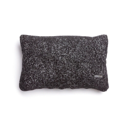 Μαξιλαροθήκη Διακοσμητική Parnassos Classic Black-Grey Aslanis Home 30X50 Βαμβάκι-Chenille