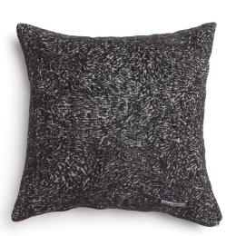 Μαξιλαροθήκη Διακοσμητική Parnassos Classic Black-Grey Aslanis Home 45X45 Βαμβάκι-Chenille