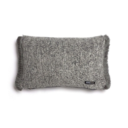 Μαξιλαροθήκη Διακοσμητική Parnassos Trimming Anthracite-Grey Aslanis Home 30X50 Βαμβάκι-Chenille