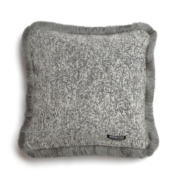 Μαξιλαροθήκη Διακοσμητική Parnassos Trimming Anthracite-Grey Aslanis Home 45X45 Βαμβάκι-Chenille