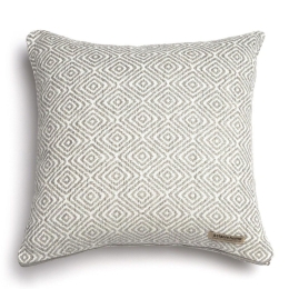 Μαξιλαροθήκη Διακοσμητική Panion Classic Grey-Sugar Aslanis Home 45X45 Βαμβάκι-Chenille