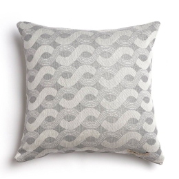 Μαξιλαροθήκη Διακοσμητική Pinovo Classic Grey Aslanis Home 45X45 Βαμβάκι-Chenille