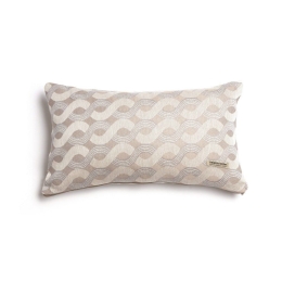 Μαξιλαροθήκη Διακοσμητική Pinovo Classic Beige Sand Aslanis Home 30X50 Βαμβάκι-Chenille