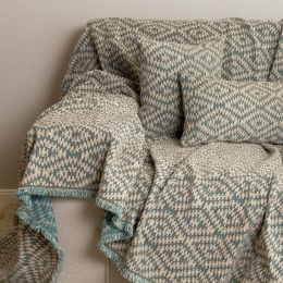 Ριχτάρι Akritas Veraman-Spaghi Aslanis Home Τετραθέσιο 180x350cm Βαμβάκι-Polycotton