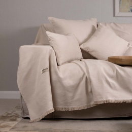 Ριχτάρι Atheras Sand Aslanis Home Διθέσιο 180x250cm Βαμβάκι-Πολυέστερ