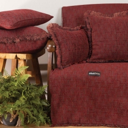 Ριχτάρι New Maze Bordo Aslanis Home Τριθέσιο 180x300cm Βαμβάκι-Polycotton