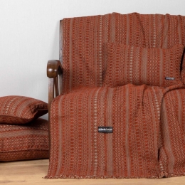 Ριχτάρι Olympos Ekai-Beige Aslanis Home Διθέσιο 180x250cm Βαμβάκι-Chenille