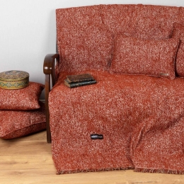 Ριχτάρι Parnassos Ekai-Beige Aslanis Home Διθέσιο 180x250cm Βαμβάκι-Polycotton