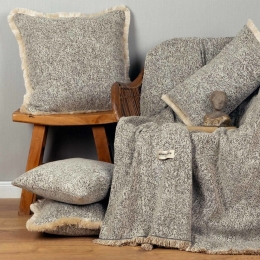 Ριχτάρι Parnassos Beige-Sand Aslanis Home Τετραθέσιο 180x350cm Βαμβάκι-Polycotton