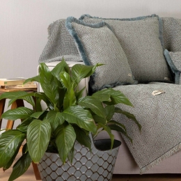 Ριχτάρι Panion Veraman-Beige Aslanis Home Τετραθέσιο 180x350cm Βαμβάκι-Polycotton