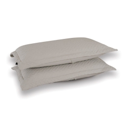 Μαξιλαροθήκες Venetian (Σετ 2τμχ) Light Grey Aslanis Home 52X72 Microfiber