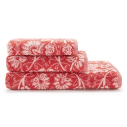 Πετσέτα Mira Red Bassetti Χεριών 40x60cm 100% Βαμβάκι