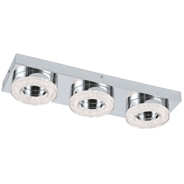 Φωτιστικό Οροφής Led Fradelo 95663 Silver Eglo Μέταλλο