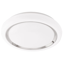 Φωτιστικό Οροφής Led Capasso 96023 White Eglo Μέταλλο,Πλαστικό