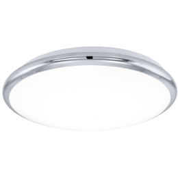 Φωτιστικό Οροφής Led Manilva 93496 White-Silver Eglo Μέταλλο,Πλαστικό