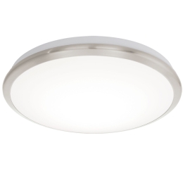Φωτιστικό Οροφής Led Manilva 93499 White-Grey Eglo Μέταλλο,Πλαστικό