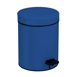 Κάδος Απορριμμάτων 3lt 03-605-203 Matt Dark Blue Ανοξείδωτο Ατσάλι