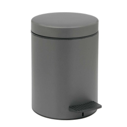 Κάδος Απορριμμάτων 5lt 05-096-113 Anthracite Matte Pam&Co Ανοξείδωτο Ατσάλι
