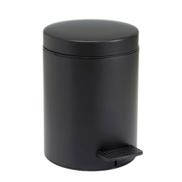 Κάδος Απορριμμάτων 5lt 05-096-403 Black Matte Pam&Co Ανοξείδωτο Ατσάλι