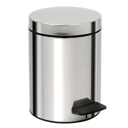 Κάδος Απορριμμάτων 5lt 05-136-001 Inox Pam Co Ανοξείδωτο Ατσάλι