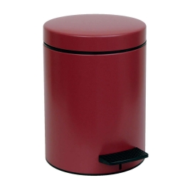 Κάδος Απορριμμάτων 5lt 05-096-153 Bordeaux Matte Pam&Co Ανοξείδωτο Ατσάλι